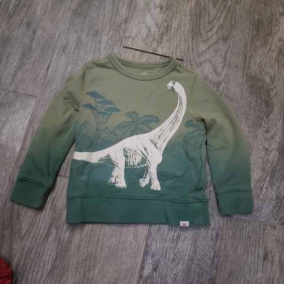 gap dinosaur sweatshirt